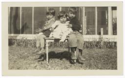 Children of Stewart Lewis: Victor, Floyd and Cecil