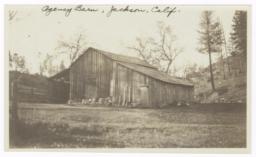 Barn of the Digger Indian Agency, Jackson, California