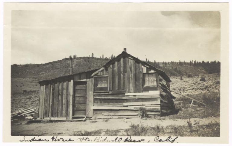 Native American Home, Fort Bidwell Reservation, California