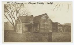 Methodist Episcopal Parsonage, Round Valley, California