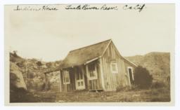 Indian Home on the Tule River Reservation, California