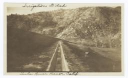 Irrigation Ditch at Tule River Reservation, California