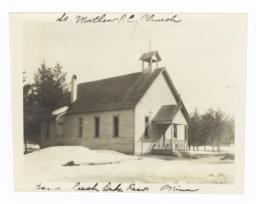 St. Matthew Protestant Episcopal Church, Leech Lake Indian Reservation, Minnesota