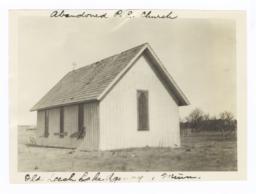 Abandoned Protestant Episcopal Church, Old Leech Lake Agency, Minnesota