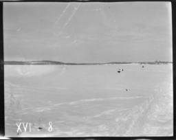 Winter View of Lake Pelican, Orr, Minnesota