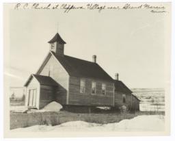 Roman Catholic Church at Ojibwa Village Near Grand Marais, Minnesota
