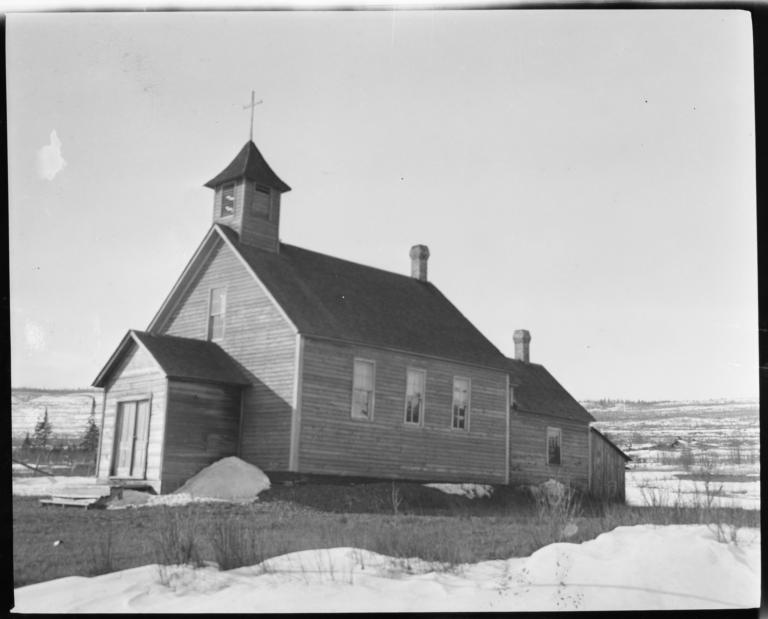 Roman Catholic Church at Ojibwa Village Near Grand Marais, Minnesota