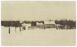 Ojibwa Homes in a Nett Lake Village, Minnesota