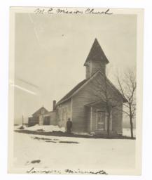 Methodist Episcopal Mission Church at Sawyer, Minnesota