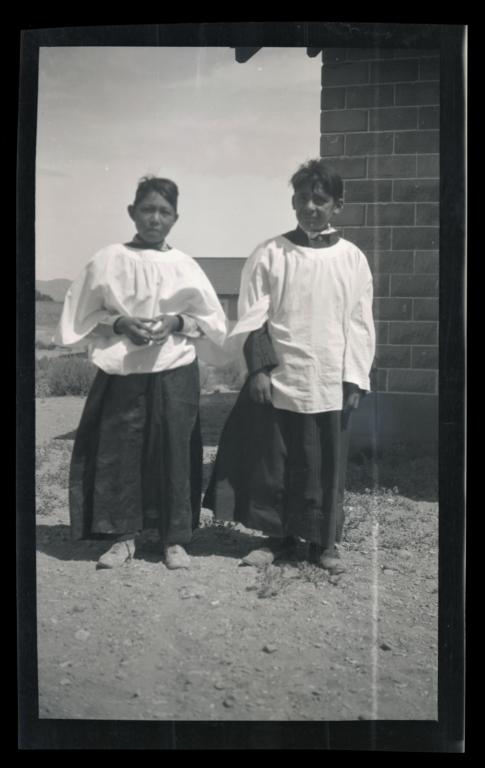 Choir Boys, St. Mary's Church, Pyramid Lake Reservation, Nixon, Nevada