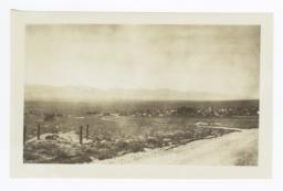 View of Town of Round Mountain, Nevada