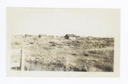 View of Indian Cabins at Campbell Ranch,  near Yernington, Nevada