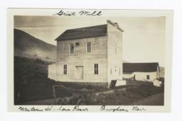 Grist Mill at the Western Shoshone Resvation, Owyhee, Nevada