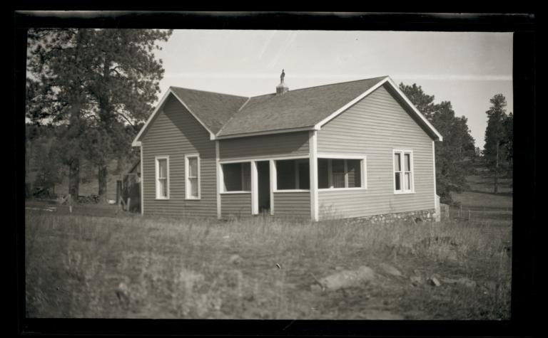 Parsonage, Reformed Church, Mescalero Resvervation, Whitetail, New Mexico