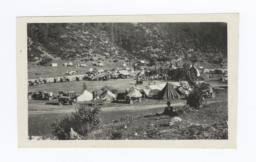 Indians Gathered in Camp for Annual Feast, Mescalero, New Mexico