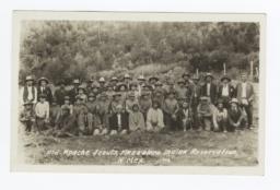 Old Apache Scouts, Mescalero Indian Reservation, Mescalero, New Mexico 