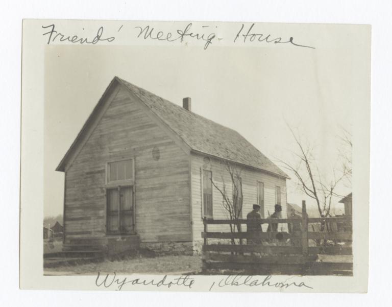 Friends' Meeting House at Wyandotte, Oklahoma