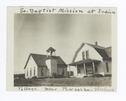 Southern Baptist Mission Church and Parsonage near Pawhuska, Oklahoma
