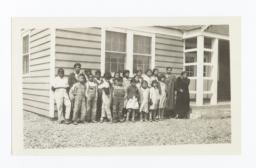 Group of Students at Mount Zion Community House and School