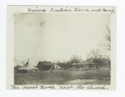 Mr. Ware's Home (Kiowa Indian Home and Camp), Hog Creek, Oklahoma