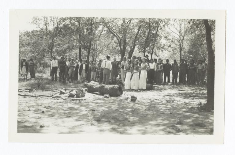 Indian Hi - Y and Girl Reserve Meeting, Oklahoma