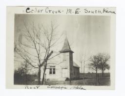 Cedar Creek Methodist Episcopal Church, near Carnegie, Oklahoma