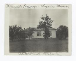 Mennonite Parsonage Cheyenne Mission, Cantonment, Oklahoma