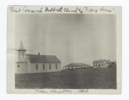 First Comanche Baptist Church and Eating House near Lawton, Oklahoma