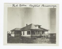 Red Stone Baptist Parsonage, near Anadarko, Oklahoma