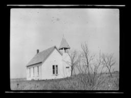 Baptist Comanche Church with Cemetary, near Kingfisher, Oklahoma