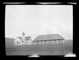 Chapel and Eating Pavilion, Saddle Mountain Mission, Oklahoma