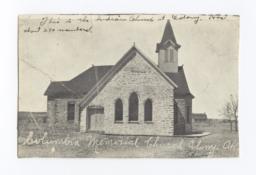 Columbian Memorial Church, Colony, Oklahoma