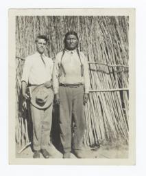 G.E.E. Lindquist with American Indian Man