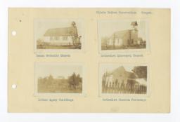 Roman Catholic, Methodist Episcopal, Agency and Methodist Mission Buildings on Siletz Reservation