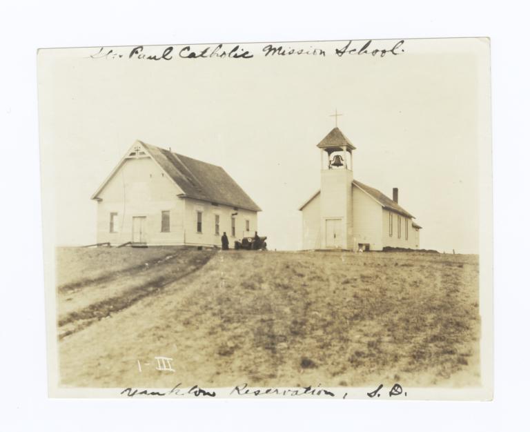 St. Paul Catholic Mission School, Yankton Reservation, South Dakota