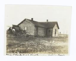House of Charles Jones, Site of Peyote Meetings, Yankton Reservation, South Dakota
