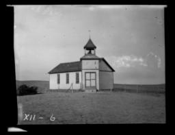 Salt Camp, Congregational Church, Rosebud Reservation, South Dakota