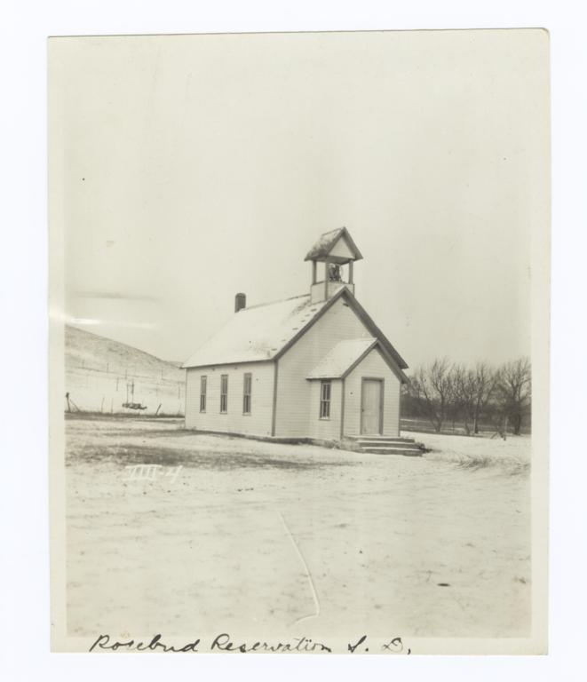 Burrall Station (Congregational), Rosebud Reservation, South Dakota