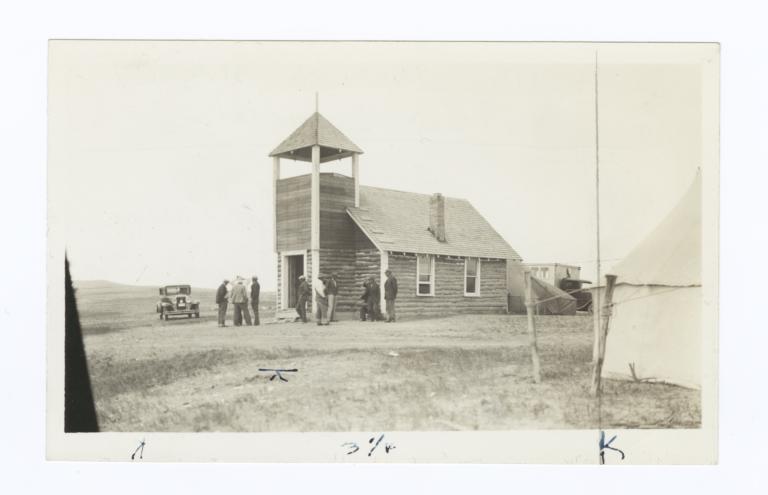 Indian Congregational Church on Rosebud Reservation, South Dakota