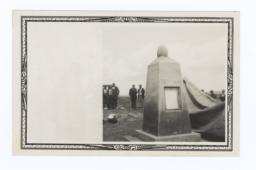 Unveiling of Memorial Stone for the Reverend T.L. Riggs, Little Eagle, South Dakota
