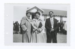 Mr. and Mrs. Marks with Mrs. Morrison