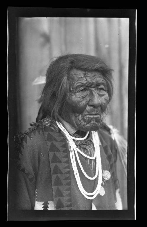 Portrait of a Cayuse Indian Man