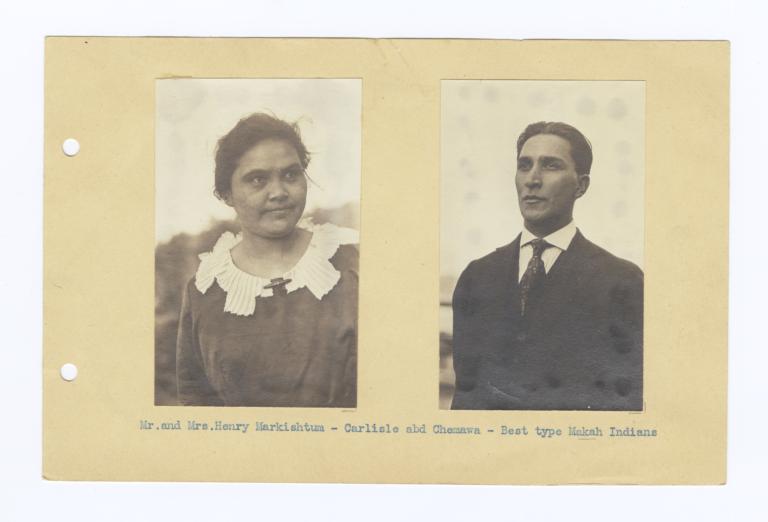 Mr. and Mrs. Henry Markishtum, Wabash, Washington