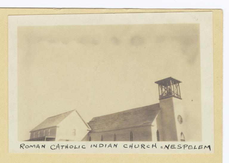 Roman Catholic Indian Church at Nespelem, Washington