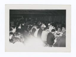 People Dining at an Indian Funeral, Puget Sound, Washington