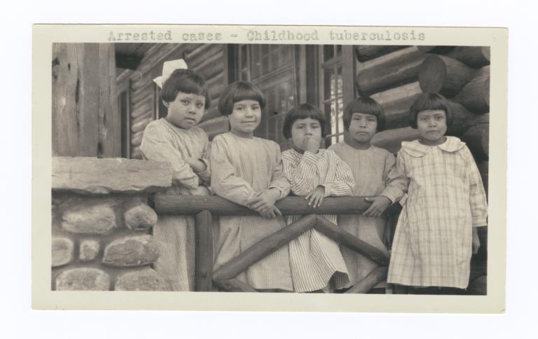  Young Tuberculosis Patients at Choctaw-Chickasaw Sanatorium, Talihina, Oklahoma