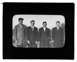 Four Gentlemen in a Field