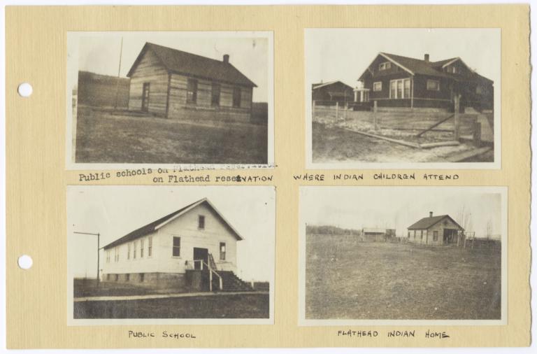 Buildings on the Flathead Reservation, Montana