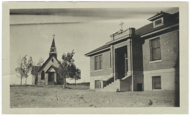 Episcopal Church and Indian Mission School, Fort Hall Reservation, Idaho