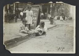 Children Playing in Gutter